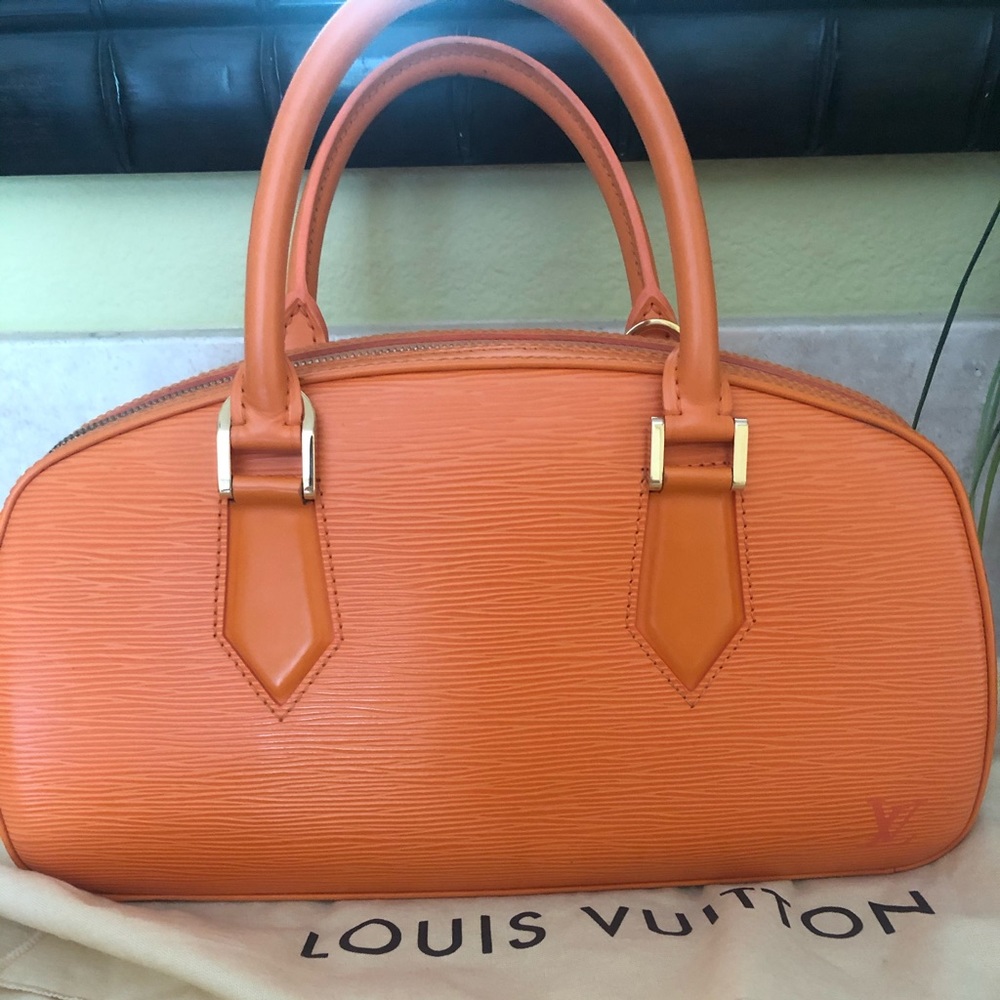 Louis Vuitton Jasmine Bag - Orange Epi Leather